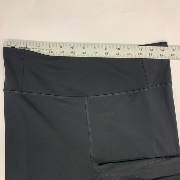 Girlfriend Collective Black Recycled Polyester Spandex High Rise Leggings SZ XL - Picture 7 of 10